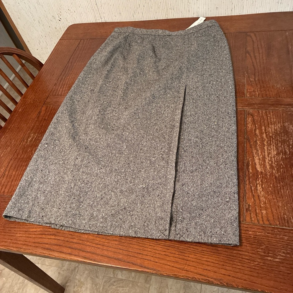 Pursuits Ltd Fine Italian Fabrics Skirt Women’s 18 Wool Blend NWT